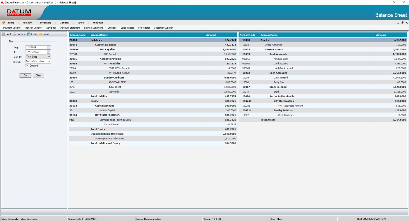 Datum ERP Software - Lanatech Company WLL, Bahrain | Run IT Better!